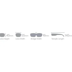 Lunettes de soleil Smith Lowdown 2 Matte Black Chromapop Polarized Blue Mirror