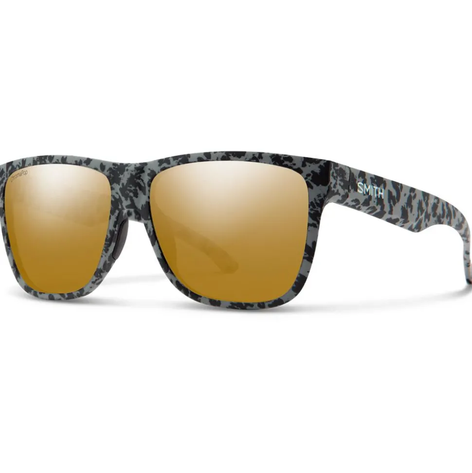 Lunettes de soleil Smith Lowdown XL 2 Matte Gray Marble Chromapop Polarized Bronze Mirror