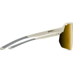 Lunettes de soleil Smith Motive Matte Bone Chromapop Black Gold Mirror