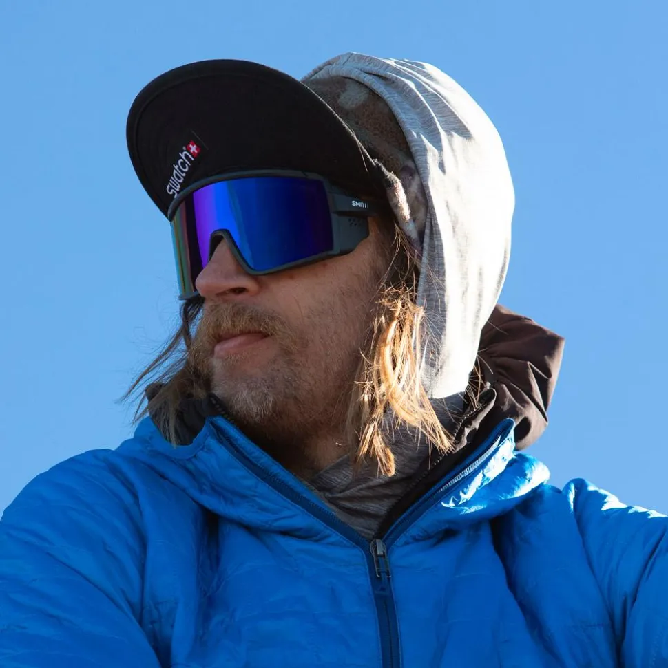 Lunettes de soleil Smith Pursuit Matte Black Chromapop Glacier Photochromic Copper Blue Mirror