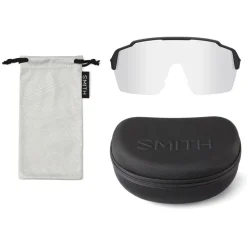 Lunettes de soleil Smith Shift Split Mag Matte Bone Chromapop Black Gold Mirror