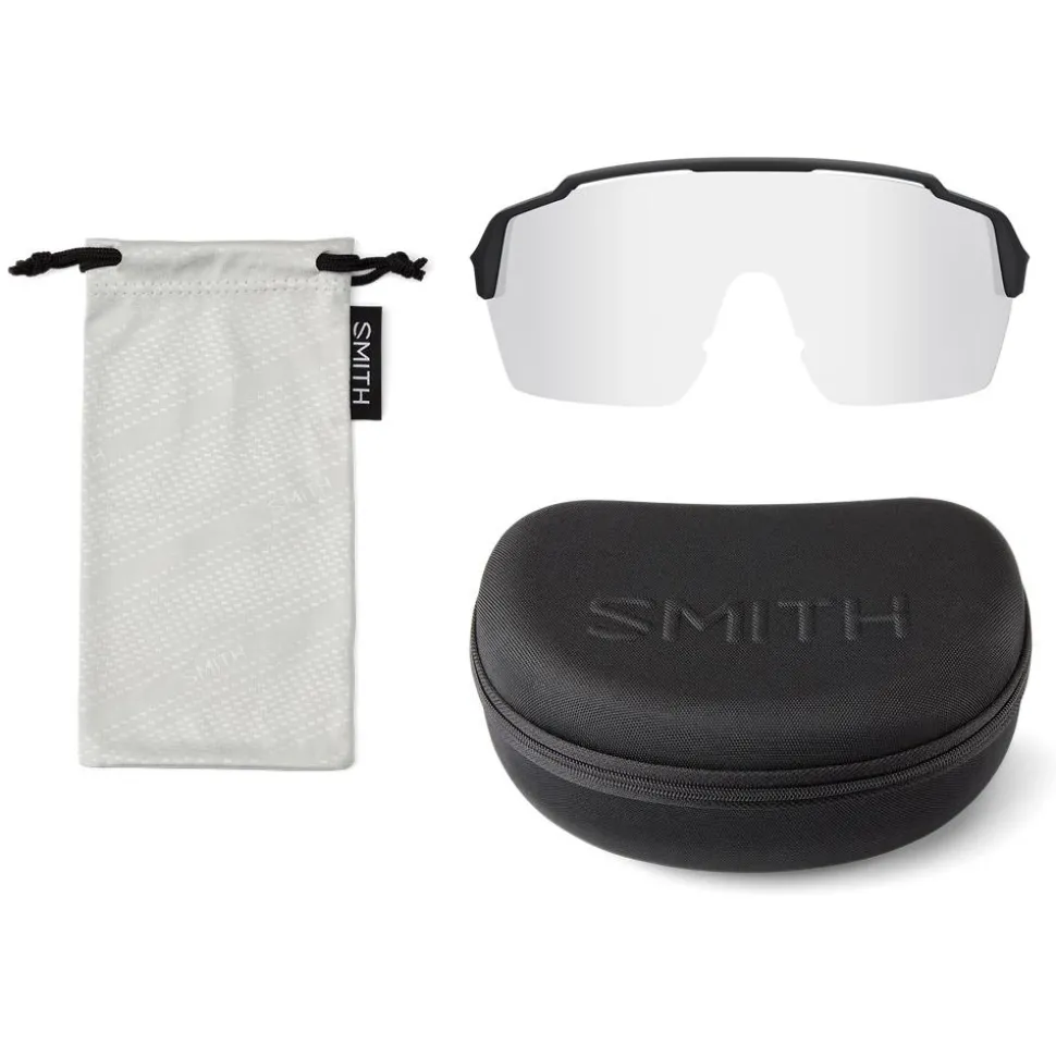 Lunettes de soleil Smith Shift Split Mag Matte Stone Moss Chromapop Green Mirror