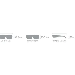 Lunettes de soleil Smith Wildcat Matte Gray Marble Chromapop Polarized Bronze Mirror