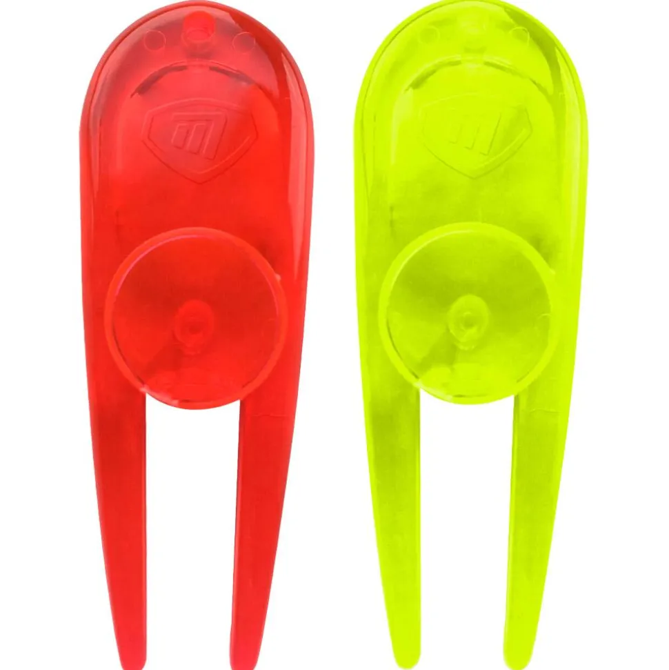 Marque balle Masters Neon Pitchfork & Ball Markers