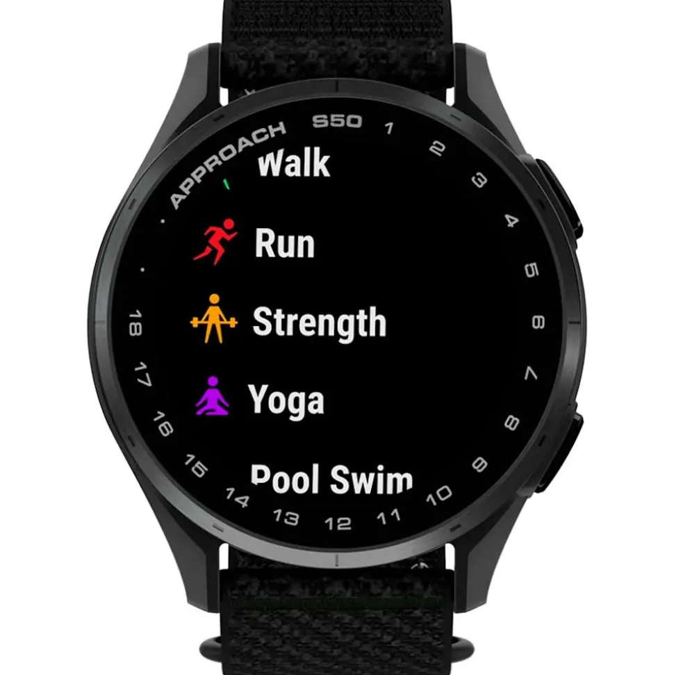 Montre GPS Garmin Approach S50 Black Gray