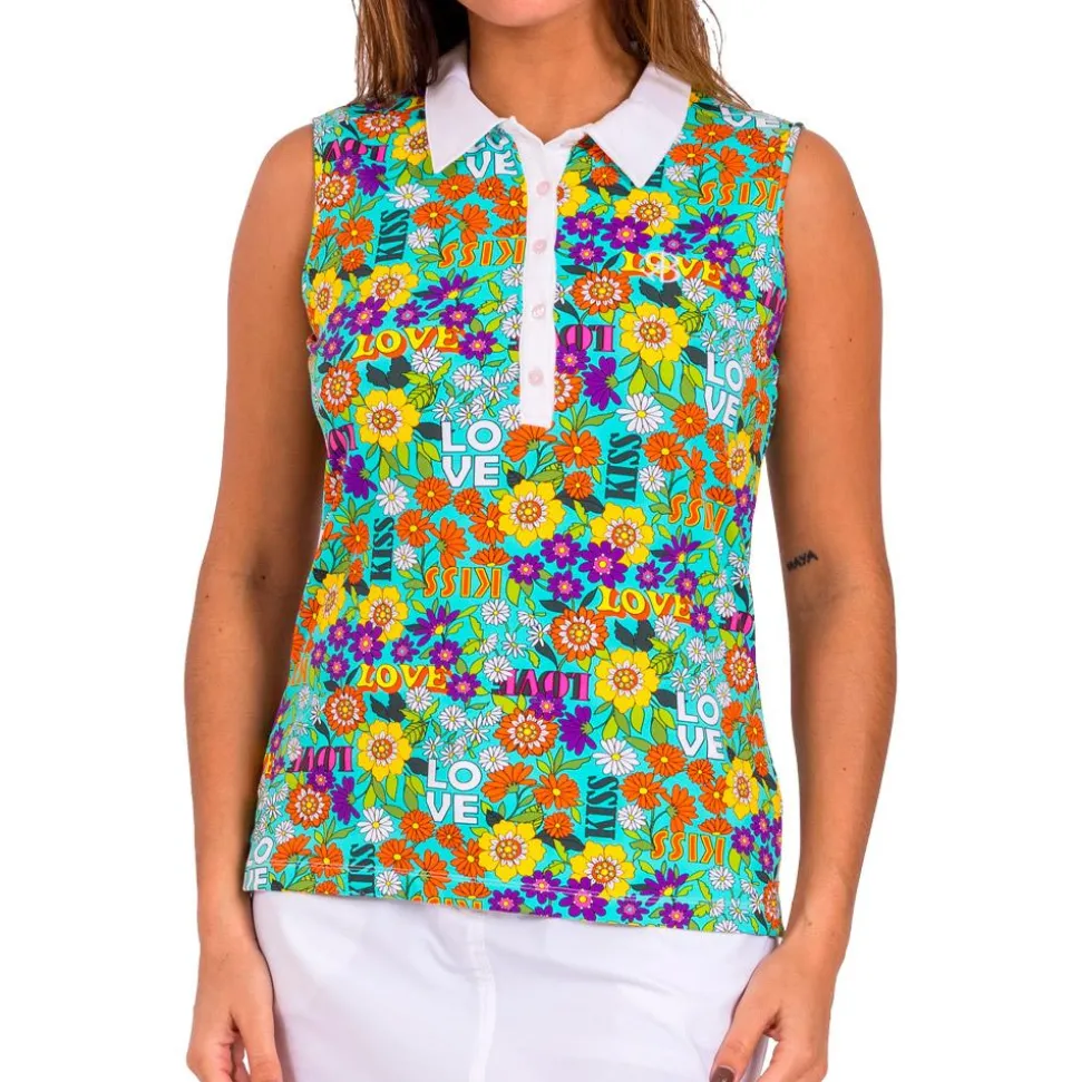 Polo Chiberta Jane Vert Orange