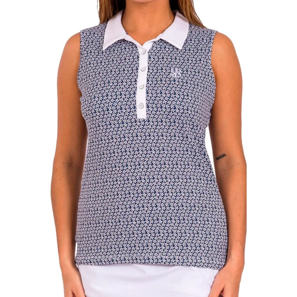 Polo Chiberta Madina Marine Blanc