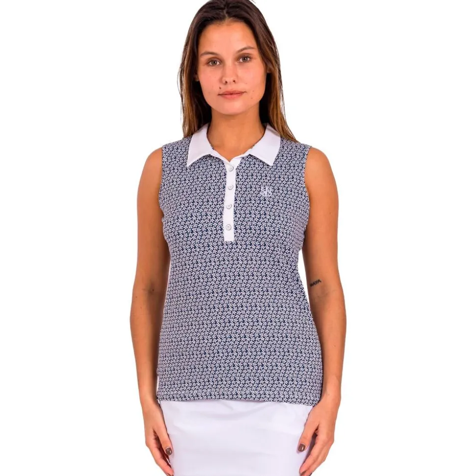 Polo Chiberta Madina Marine Blanc