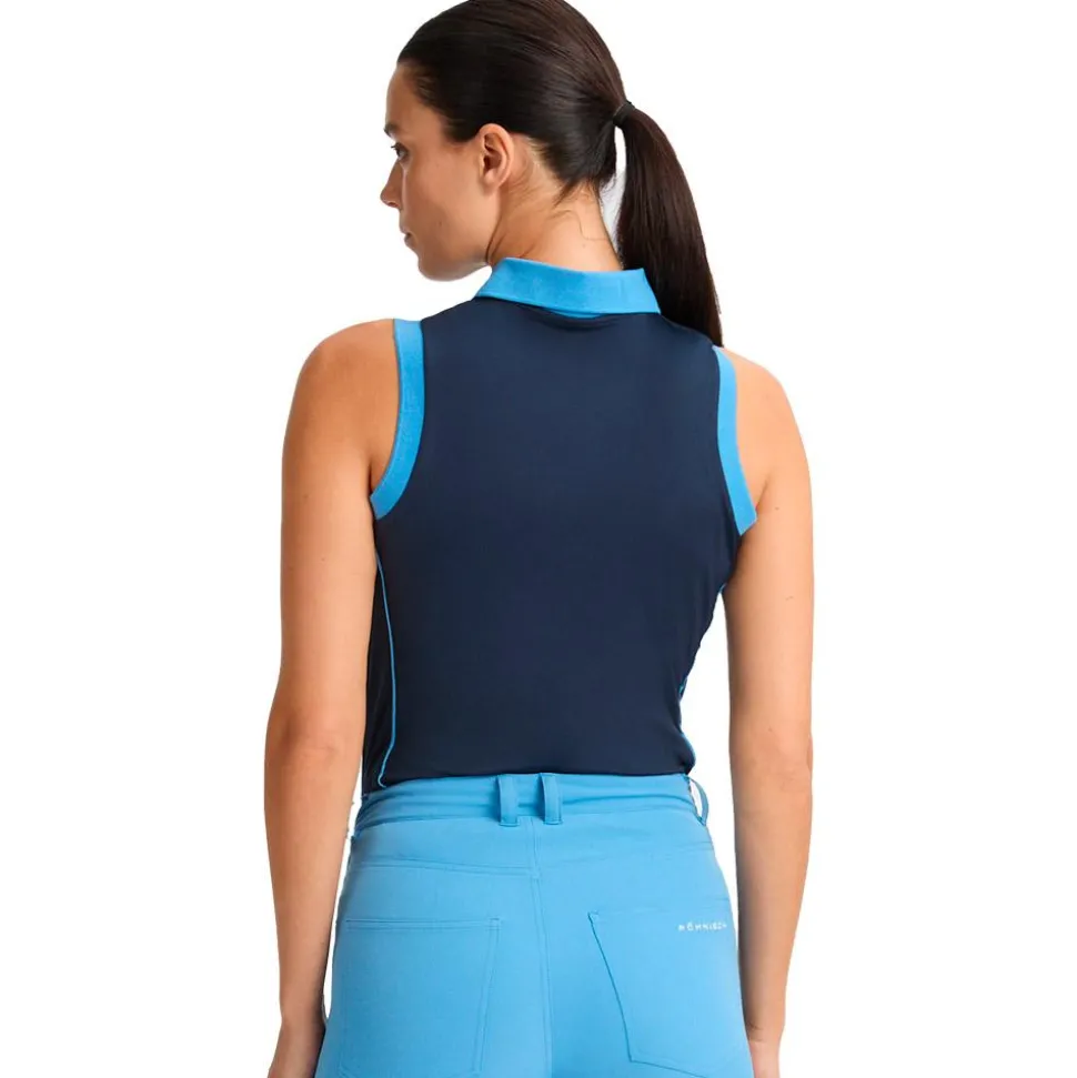 Polo Rohnisch Ultra Viola Uv Sleeveless Navy