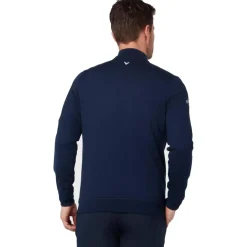 Pull Callaway Golf Windstopper 1/4 Zipped Sweater Peacoat
