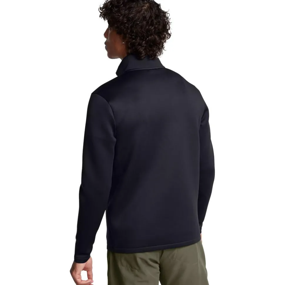 Pull Under Armour Drive Pro Storm Hybrid Half Zip Black Metallic Silver
