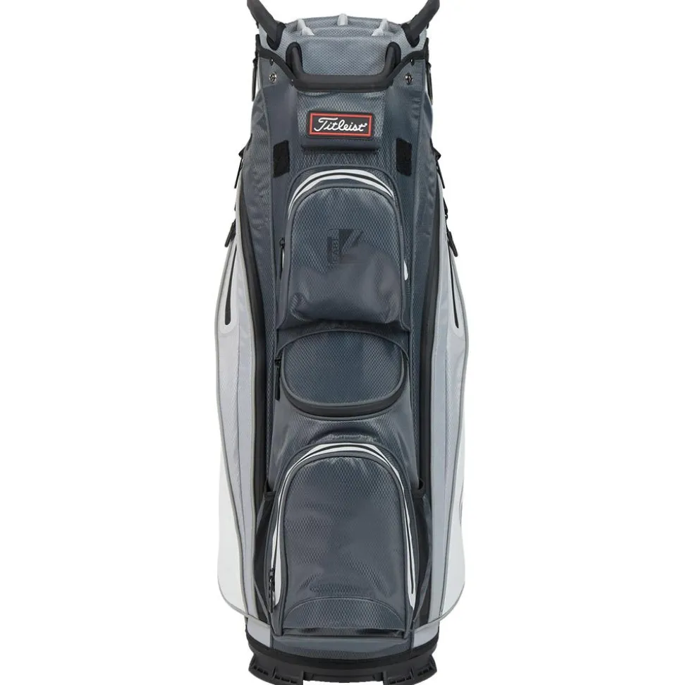 Sac chariot série Titleist Cart 14 Stadry Charcoal Grey White