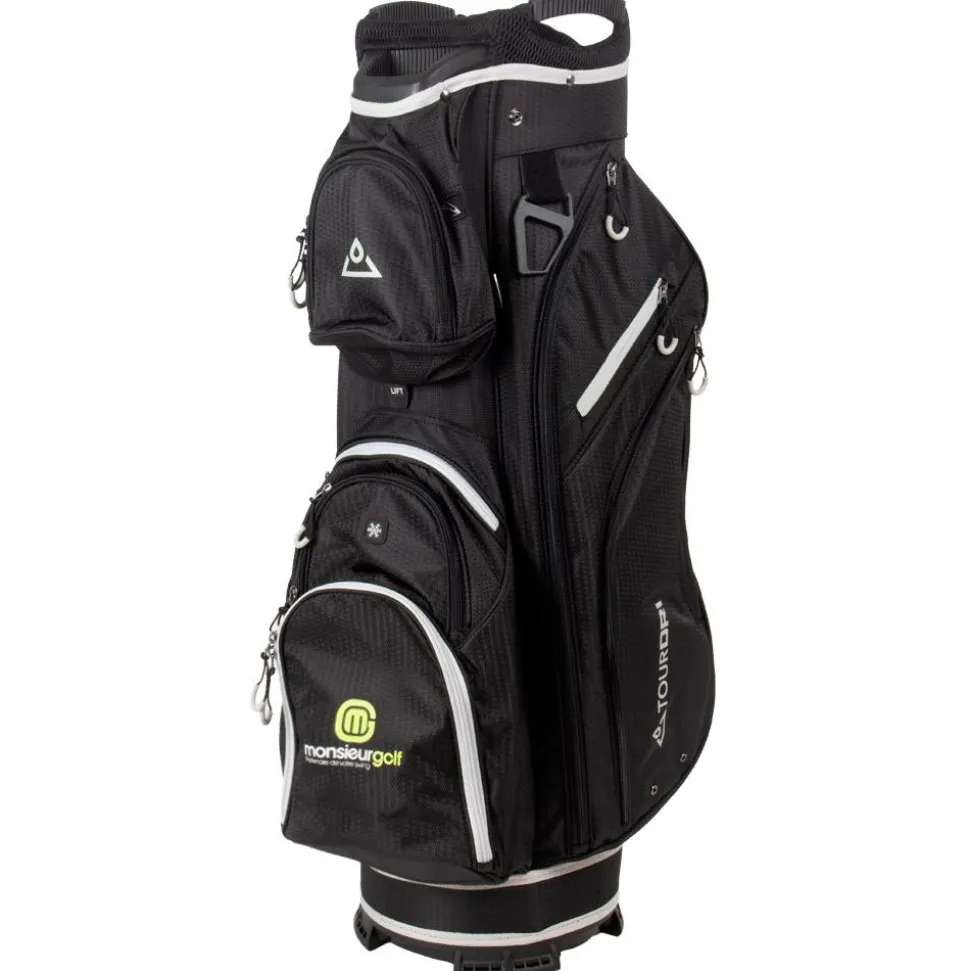 Sac chariot série TourDri Tourdri 10.5 Trolley monsieurgolf Black Grey