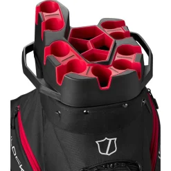 Sac chariot série Wilson iLock Cart Black Red