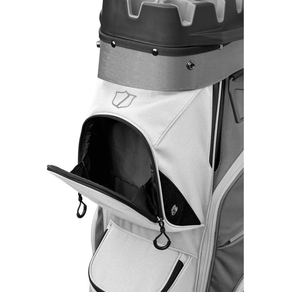 Sac chariot série Wilson iLock Cart Grey White Black