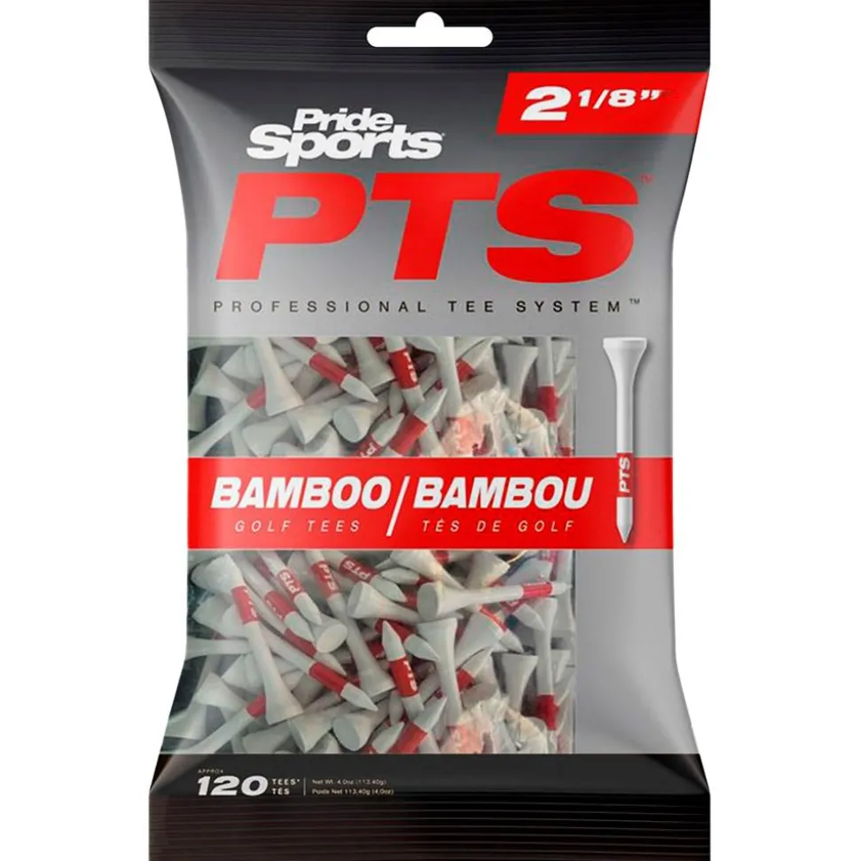 Tees Pride Sports PTS Bamboo 2 1/8In Tees Red Pack 120