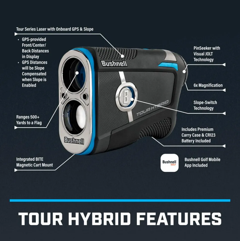 Télémètre Bushnell Tour Hybrid