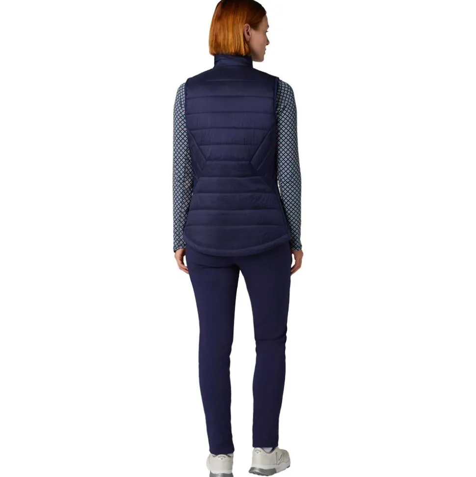 Veste Callaway Golf Quilted Puffer Vest Peacoat